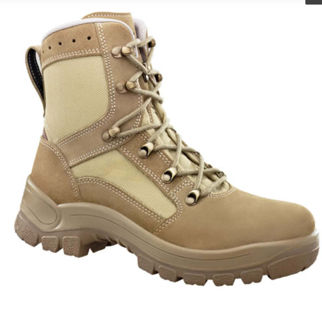 Original German Army Hot/dry Combat Boots Khaki – Like New