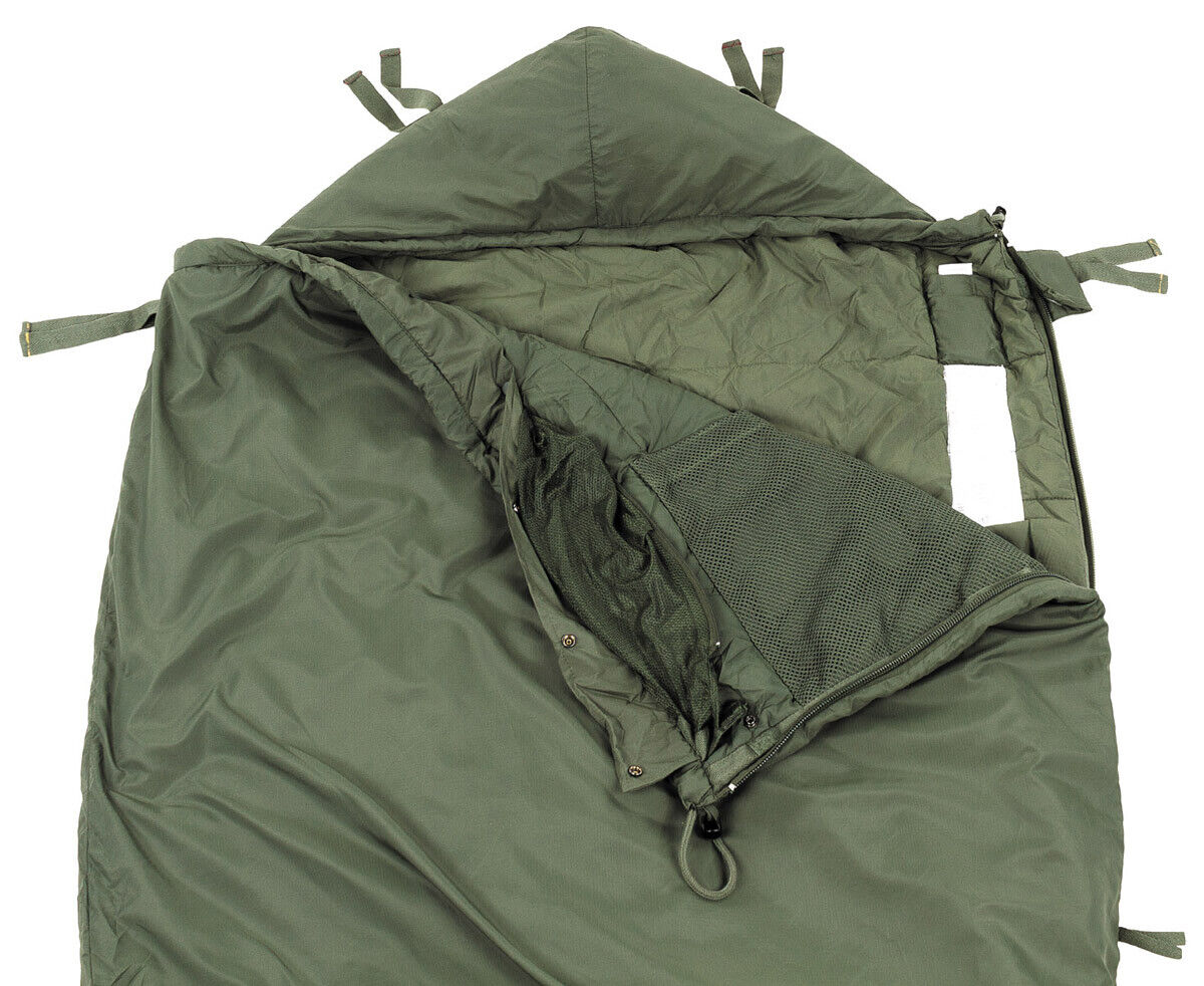 Original British Army Sleeping Bag Green Weight – Used