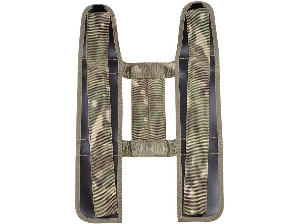 GB Original Military Army Frame Virtus For Backpack Bergen 45 L Used Camo