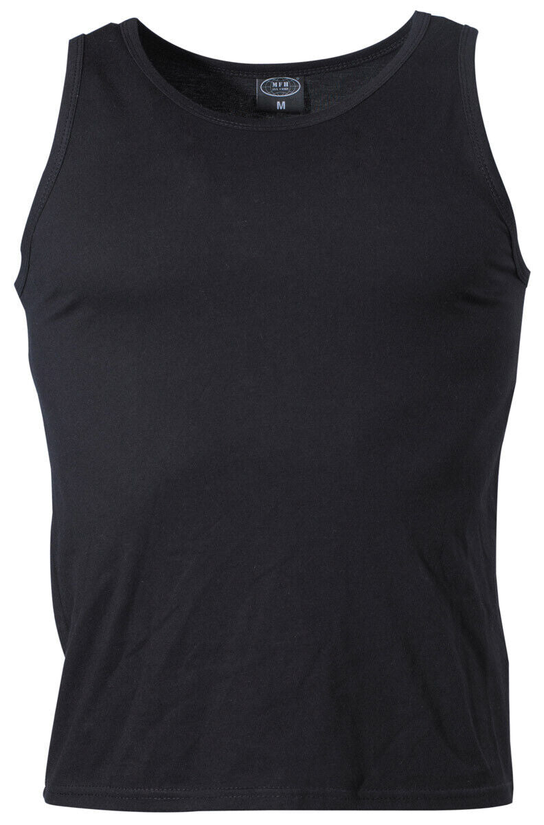US Mens Tactical Combat Sleeveless Military Training Army Black Tank Top