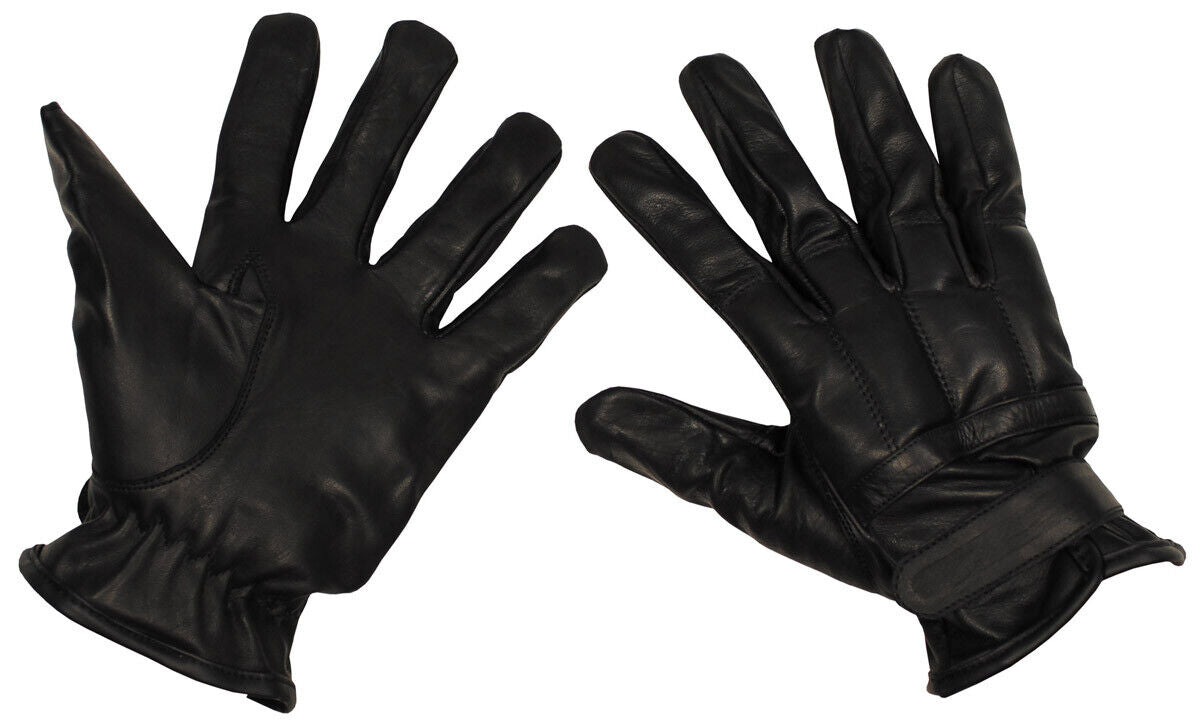MFH Leather Gloves Quartz Filling