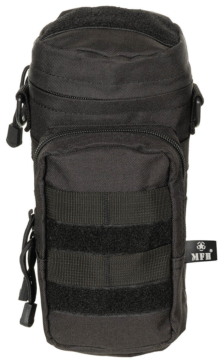 MFH Pouch Round MOLLE Black