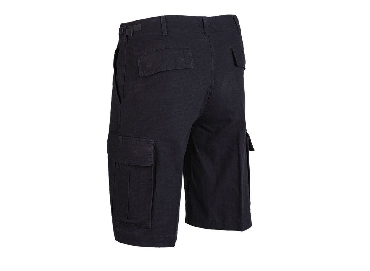 Mil-Tec US Prewash Ripstop Cotton Bermuda Black