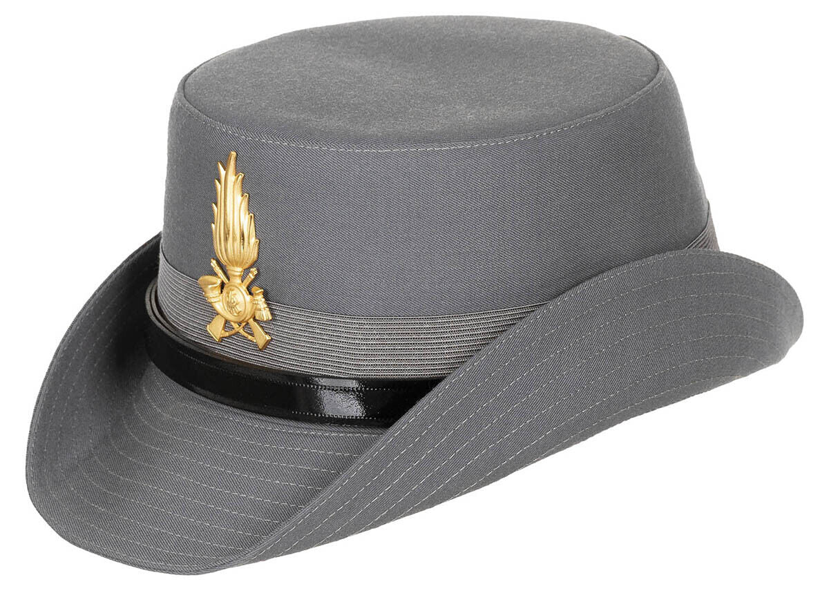 Original Italian Army Hat Ladies with Badge Customs Poli – Like New