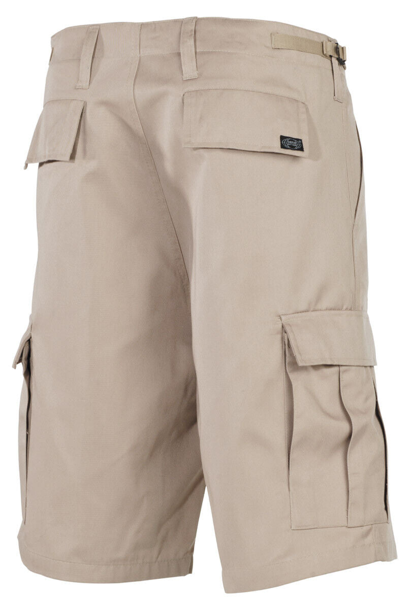 US Shorts Bermuda Shorts Men's Military Army BDU Khaki Leg Pockets