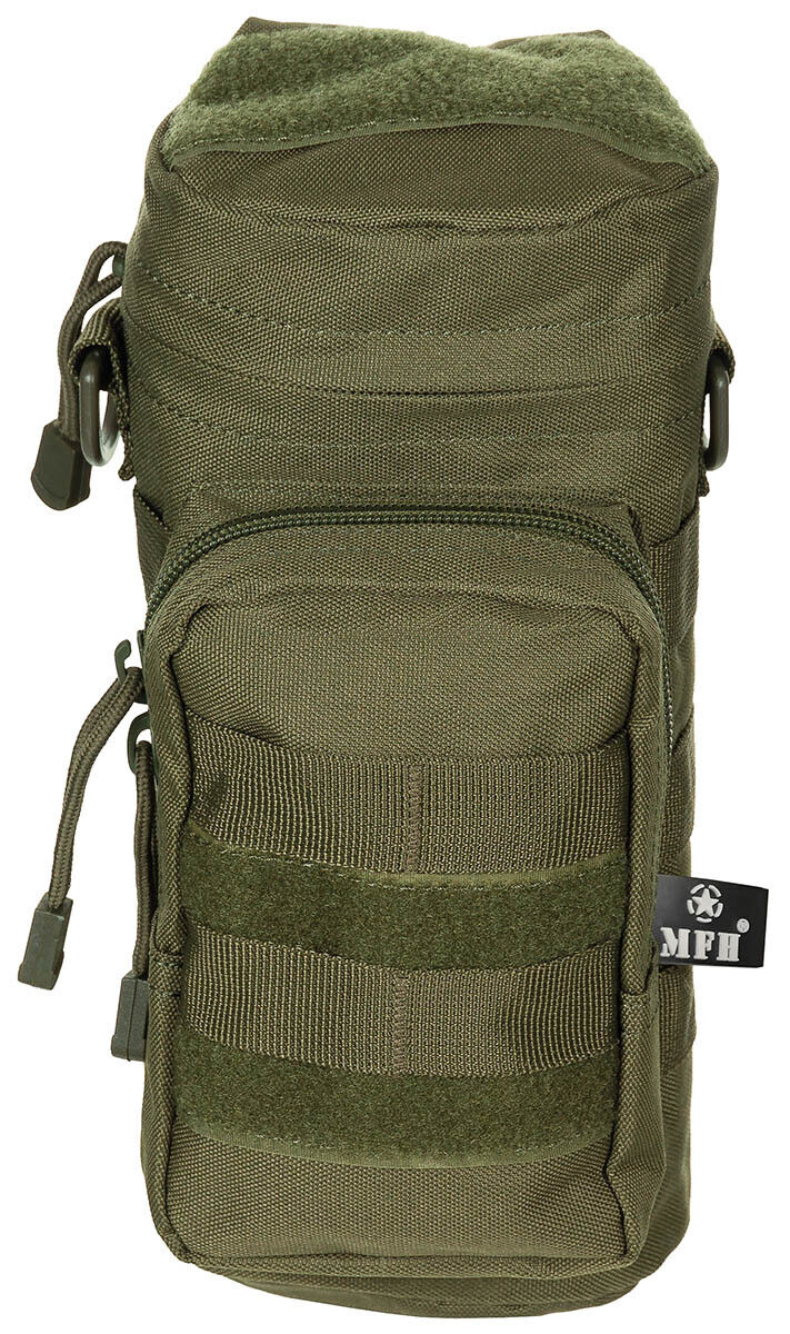 MFH Pouch Round MOLLE Green