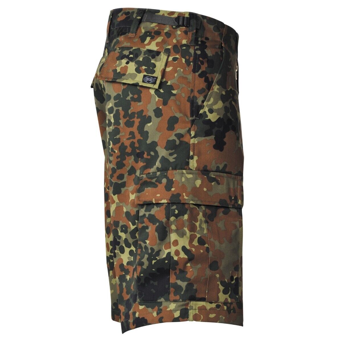 Shorts Bermuda Shorts Camo Military Army BDU Black  BW Camo Leg Pockets