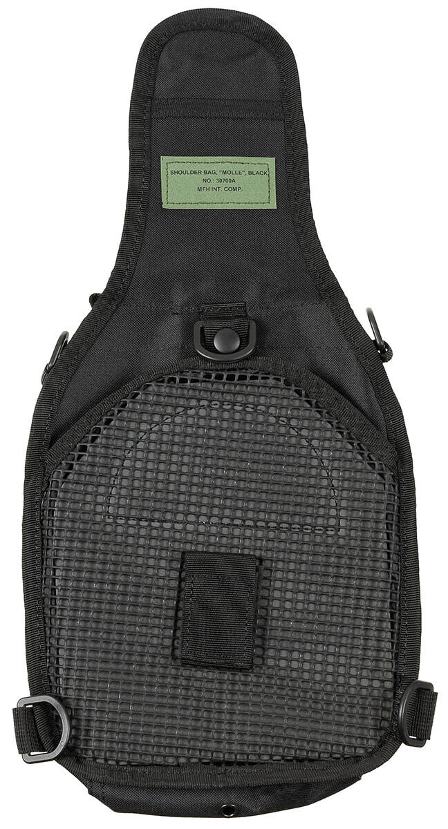 MFH MOLLE Shoulder Bag Black 7 L