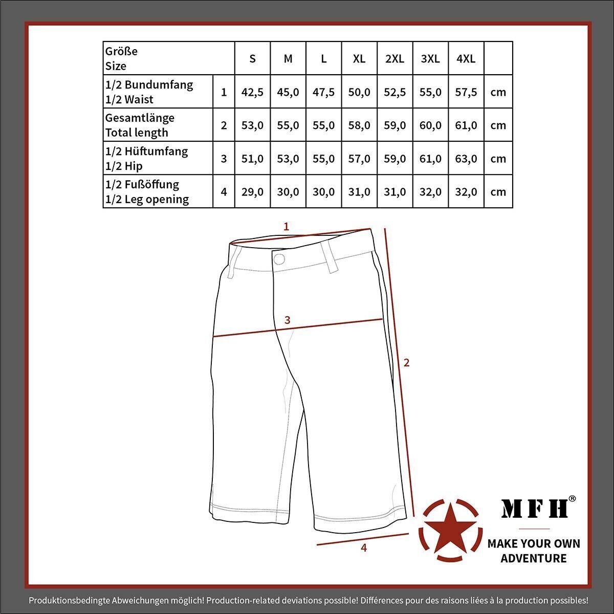 MFH German Army Moleskin Bermudas -stonewashed Black