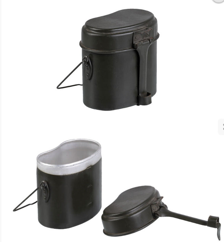 Genuine Romanian Army 2-Piece Mess Kit Authentic  Military Surplus Used