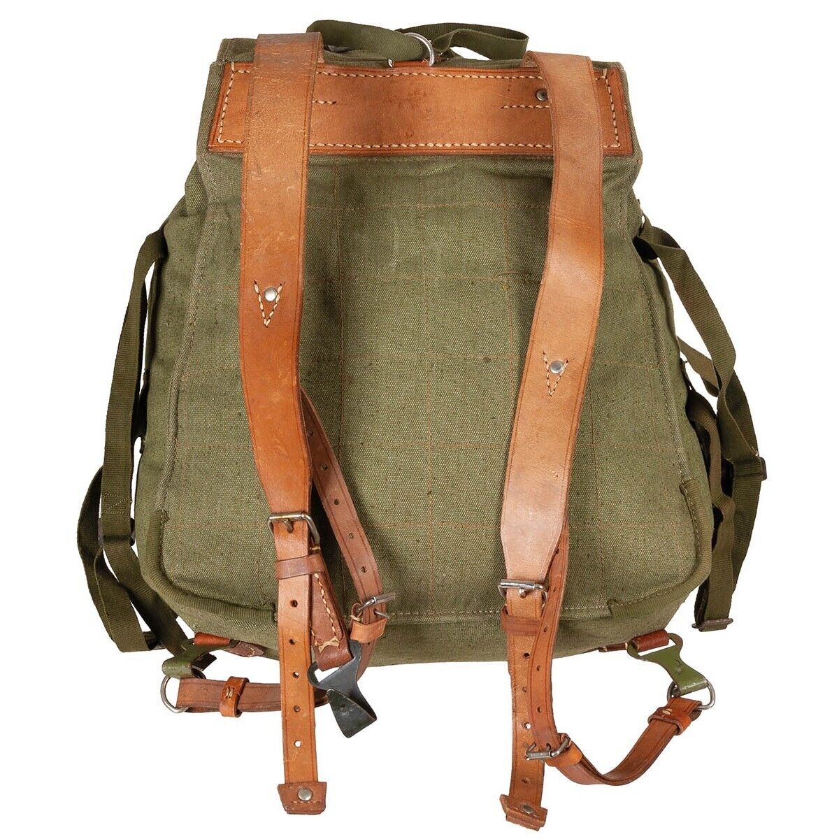 Original Romanian Army Ro Backpack Green Storage Marks 30L – Like New