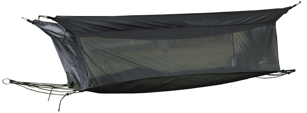 Hammock Outdoor Camping Jungle With Roof Mosquito Net OD green 205 x 67 cm