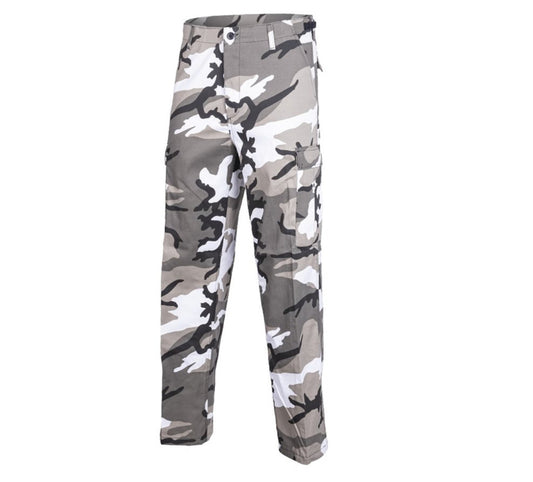 US Army Trousers Rangers Hunting Trekking BDU Military Style Pants Urban Camo