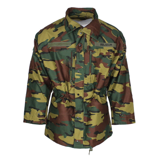 NEW Original Belgian Army Military Combat Jacket Parka Jigsaw Belgium Tactical