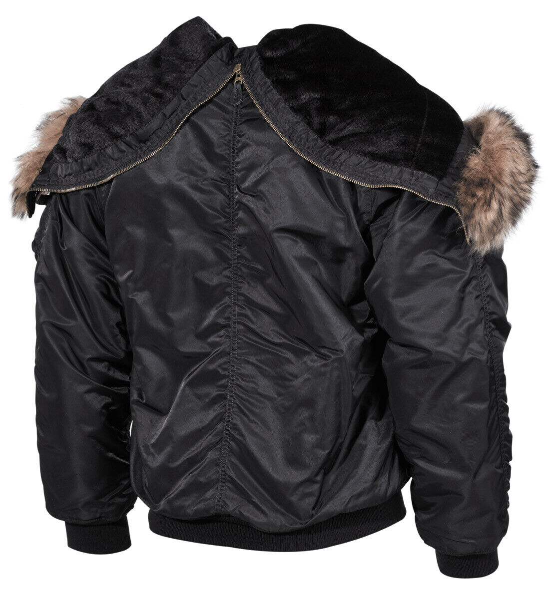 MFH US Polar Jacket N2B Thick Lining Black