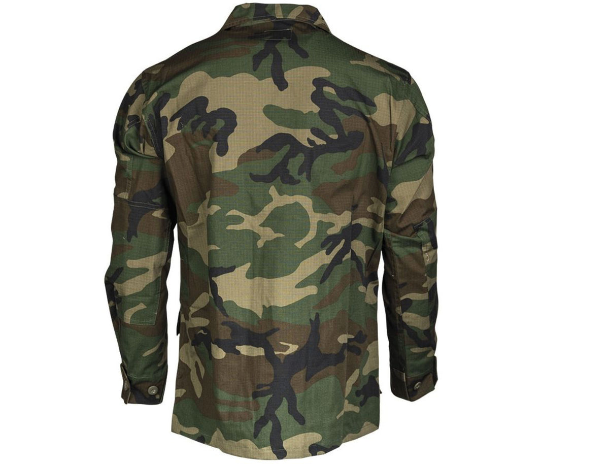 Mil-Tec US Ripstop BDU Field Jacket Woodland
