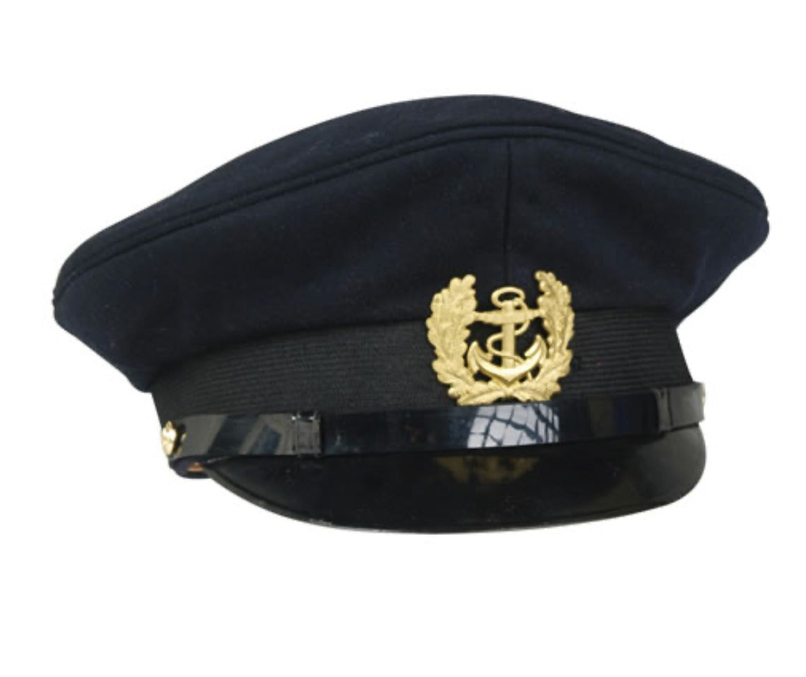 Mil-Tec Visor Hat with Insignia Blue