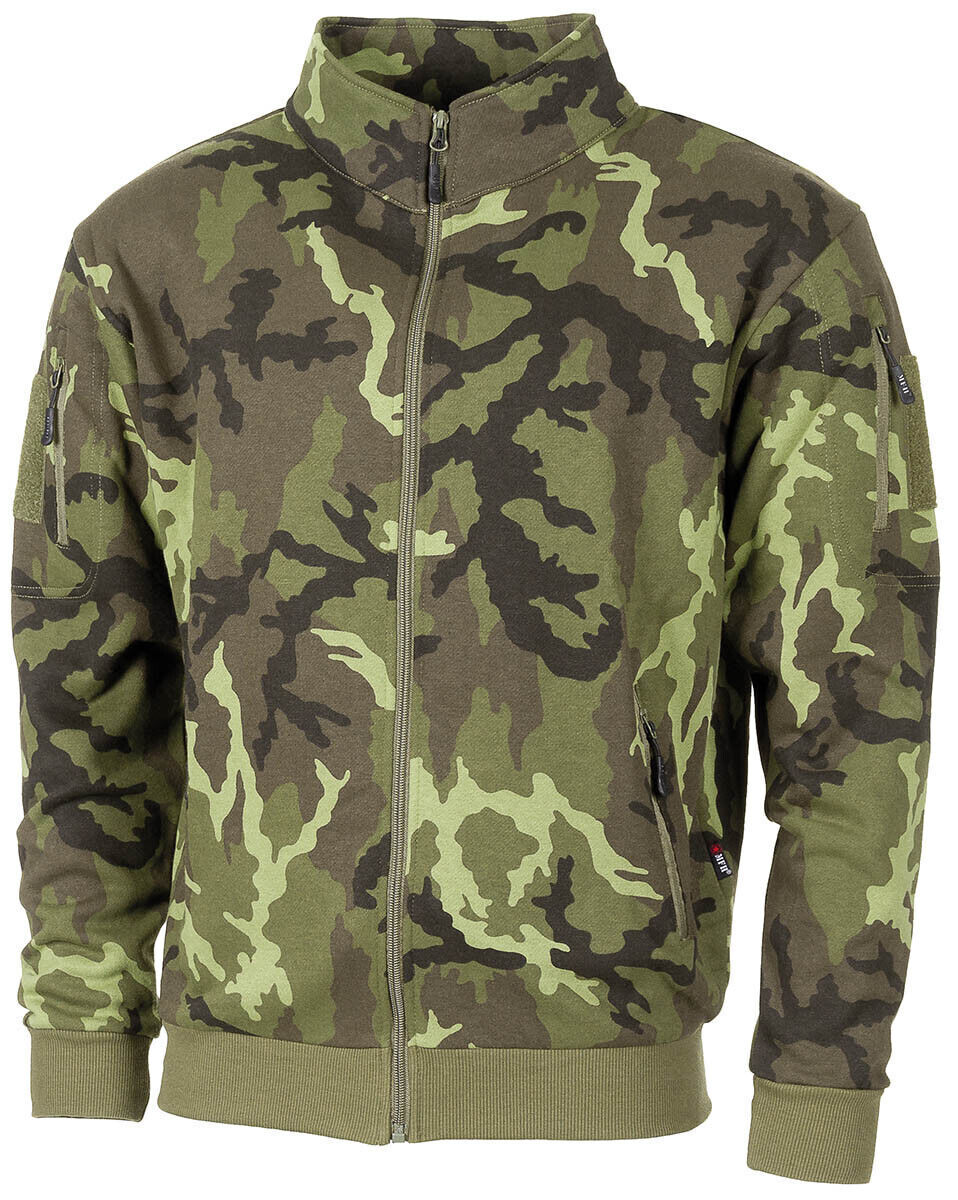 MFH Sweat Jacket Tactical M95 Czech Camo M95