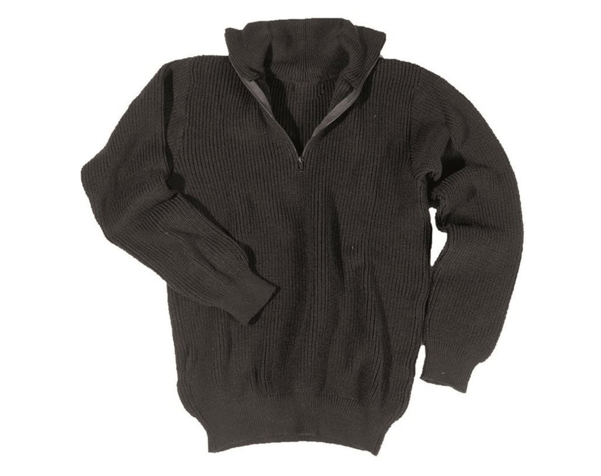 Mil-Tec Sweater Troyer Black