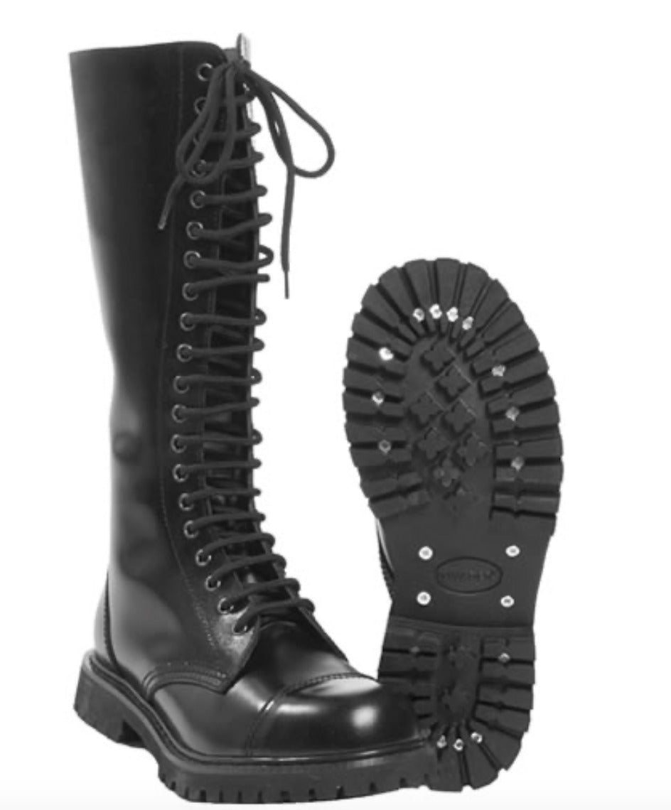 Army Boots 14 Hole Invader Boots High-Quality Insulated Stylish Shoes