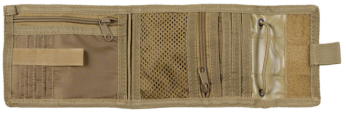 Neck Pouch Military Army Style Coyote Tan