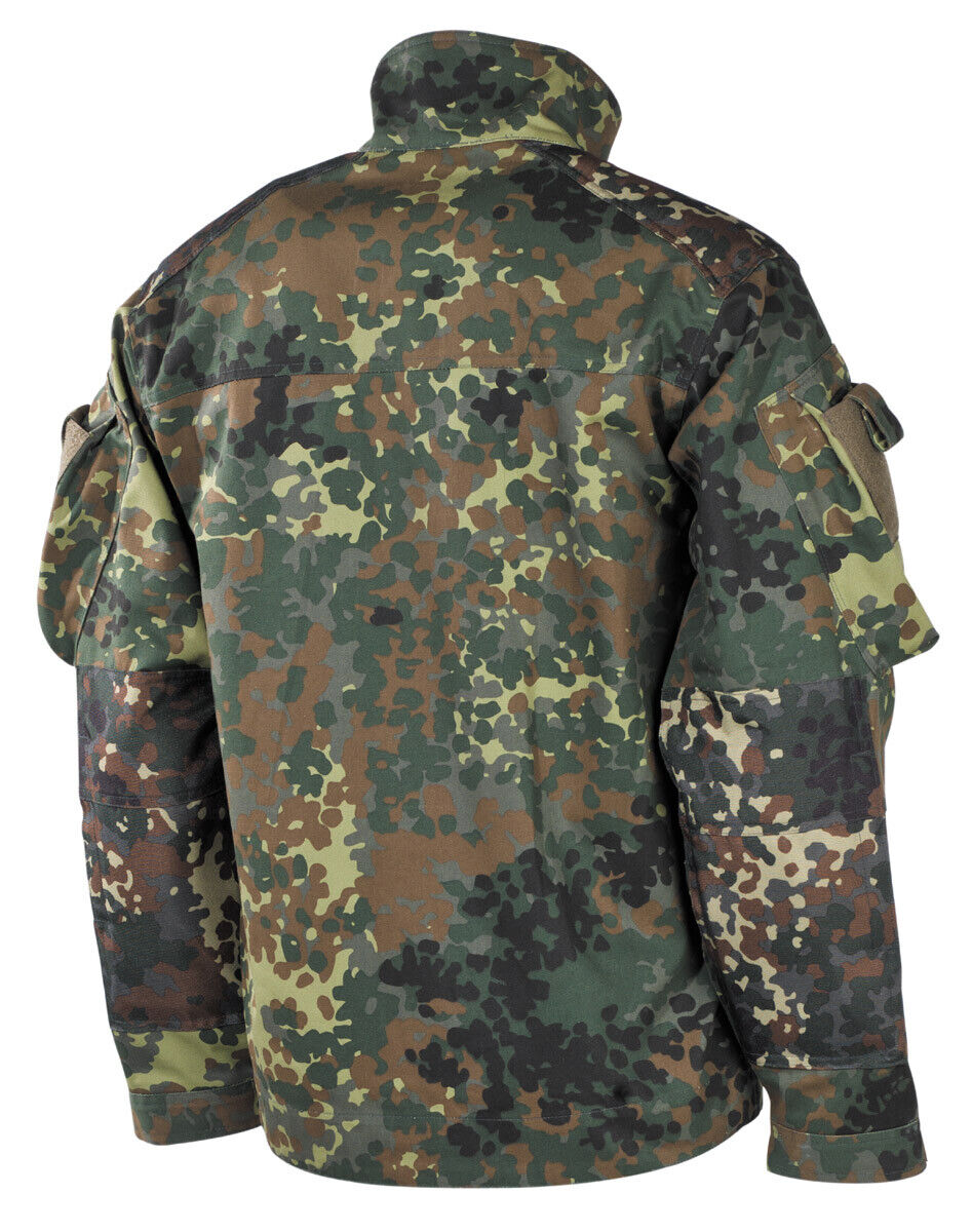 BW Military Jacket Tactical Patrol Combat Army Short Fleckarn Camo Men's