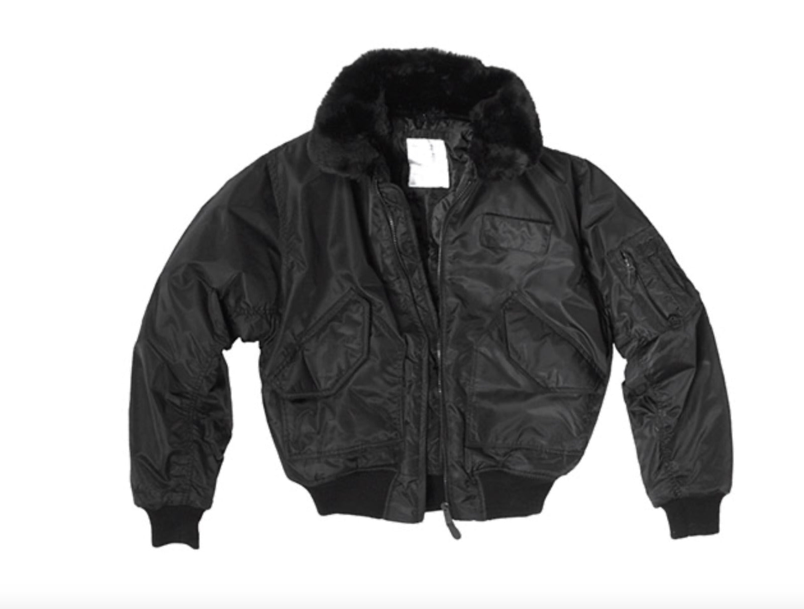 Mil-Tec Swat CWU Jacket with Detachab.collar Black