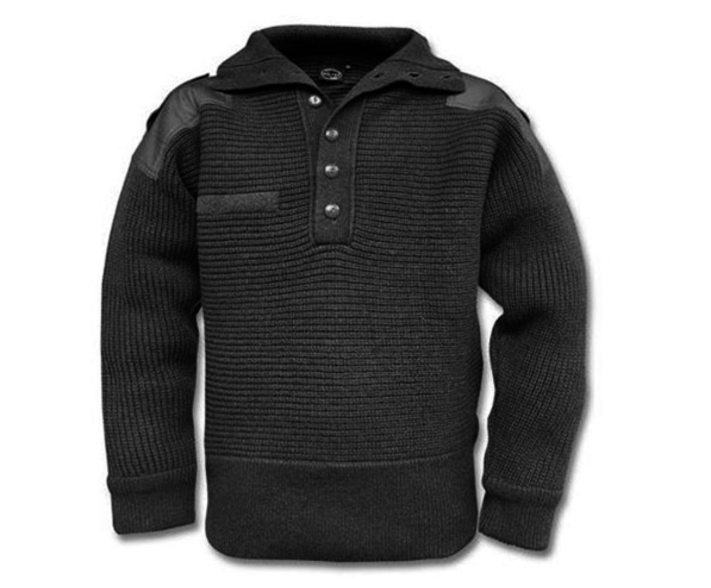 Mil-Tec Austrian Wool Alpin Sweater Black