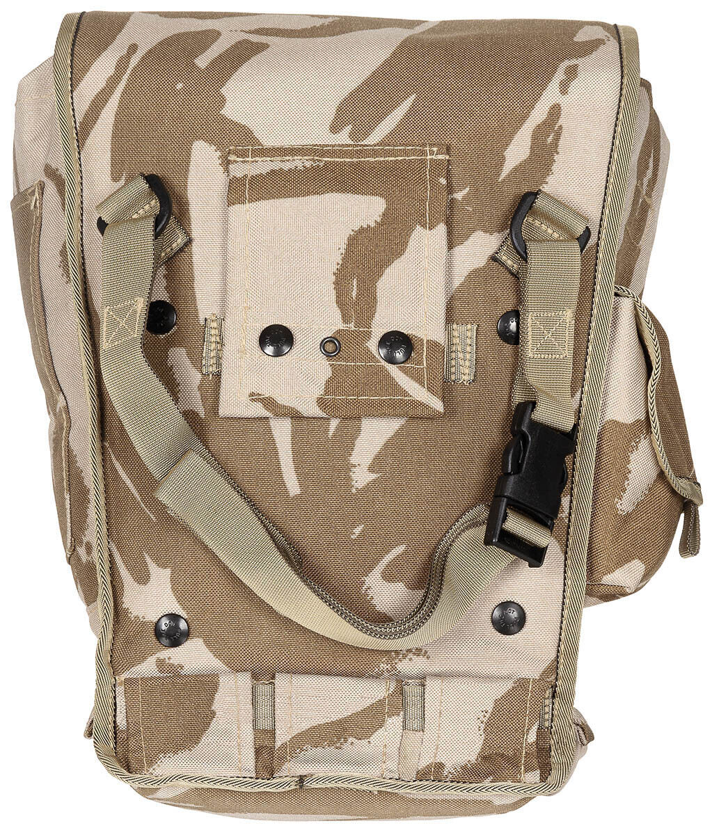 Original British Army Bag for Protective Mask Desert DPM – Used