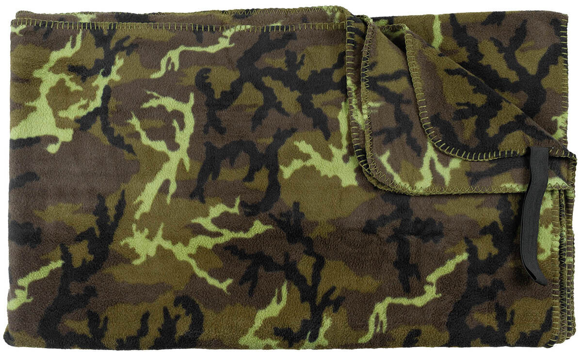 MFH Fleece Blanket M95 Czech Camo Ca. 200 X150 Cm M95