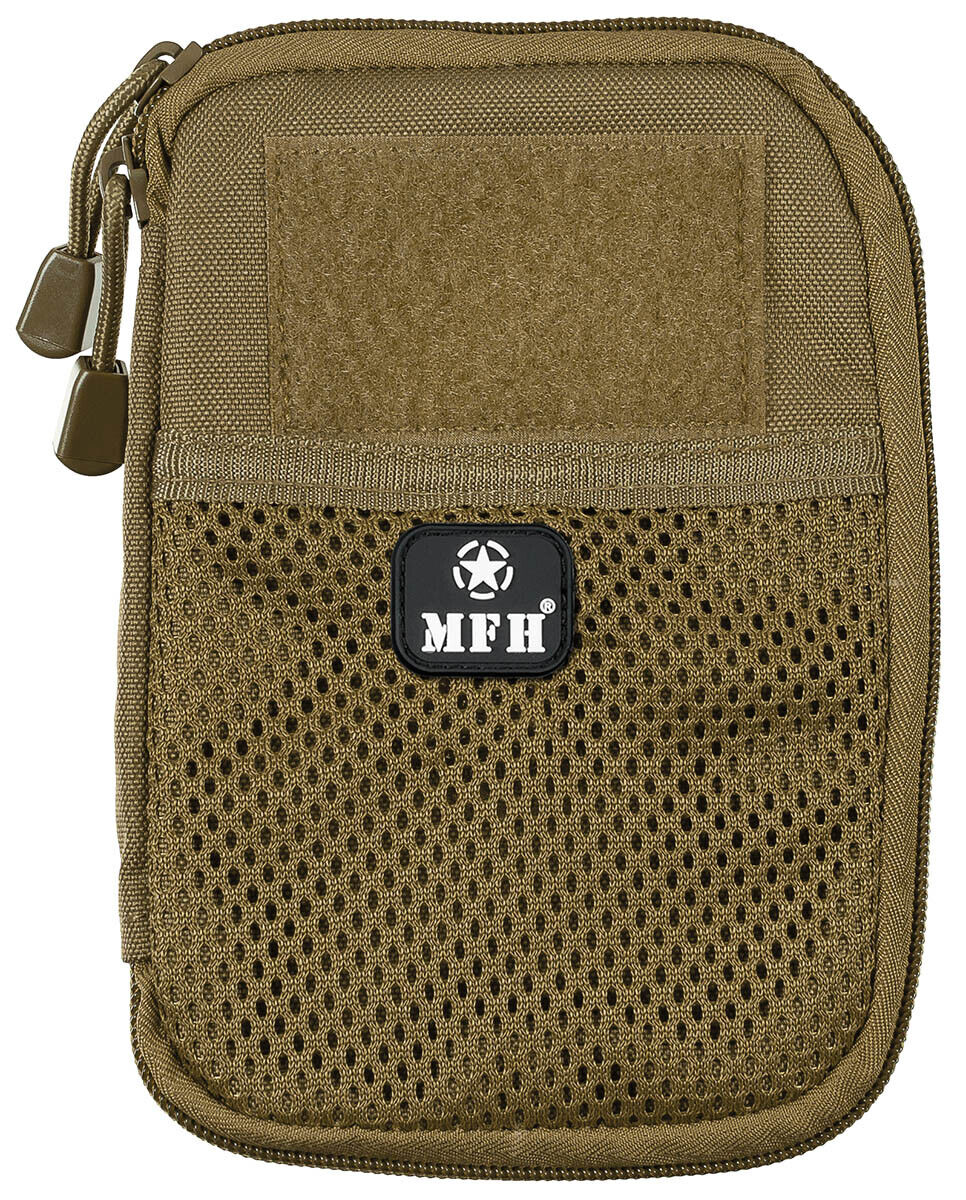 Military Army Outdoor Document-/Smartphone Bag MOLLE Coyote Tan