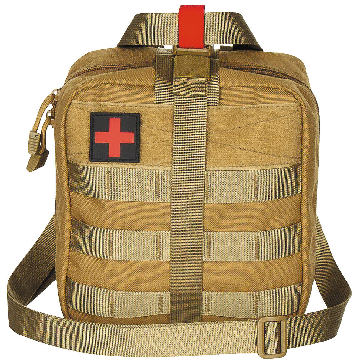 Military Army Combat Medical First Aid Bag Pouch Large MOLLE Coyote Tan
