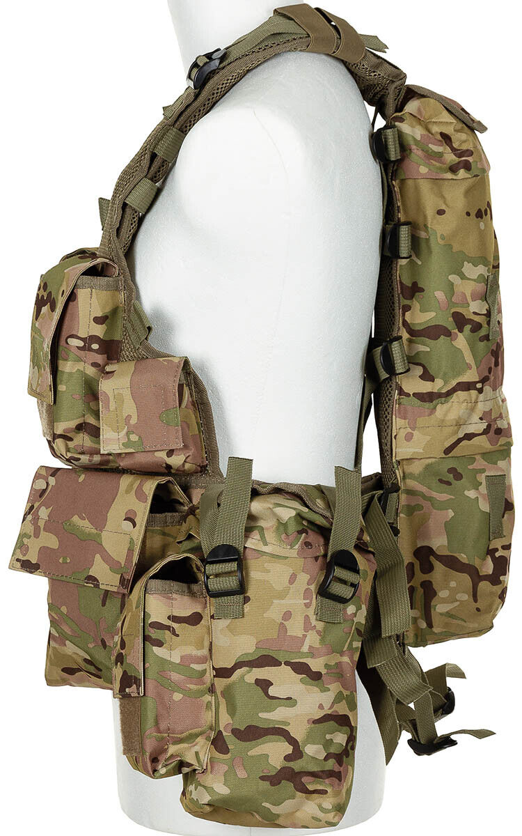 MFH Tactical Vest Various Pockets Operation-camo