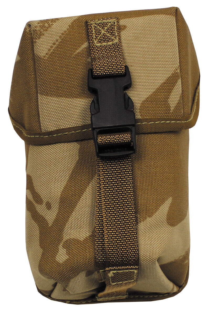 Original British Army Pouch Utility Small MOLLE Desert DPM – Like New
