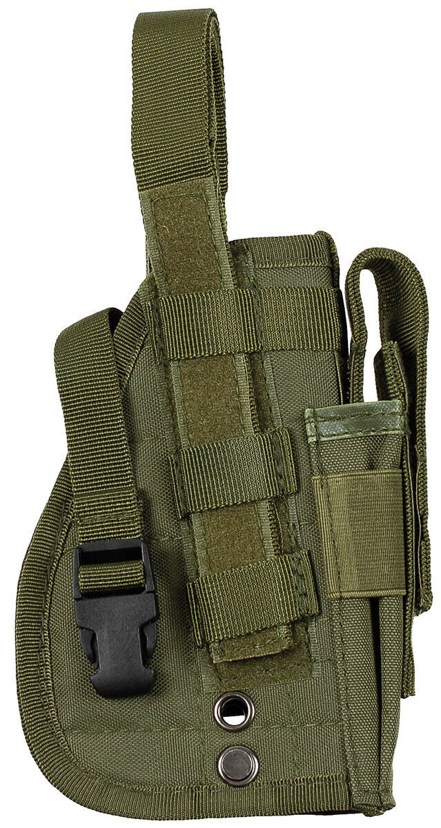 MFH Pistol Holster MOLLE Right Green