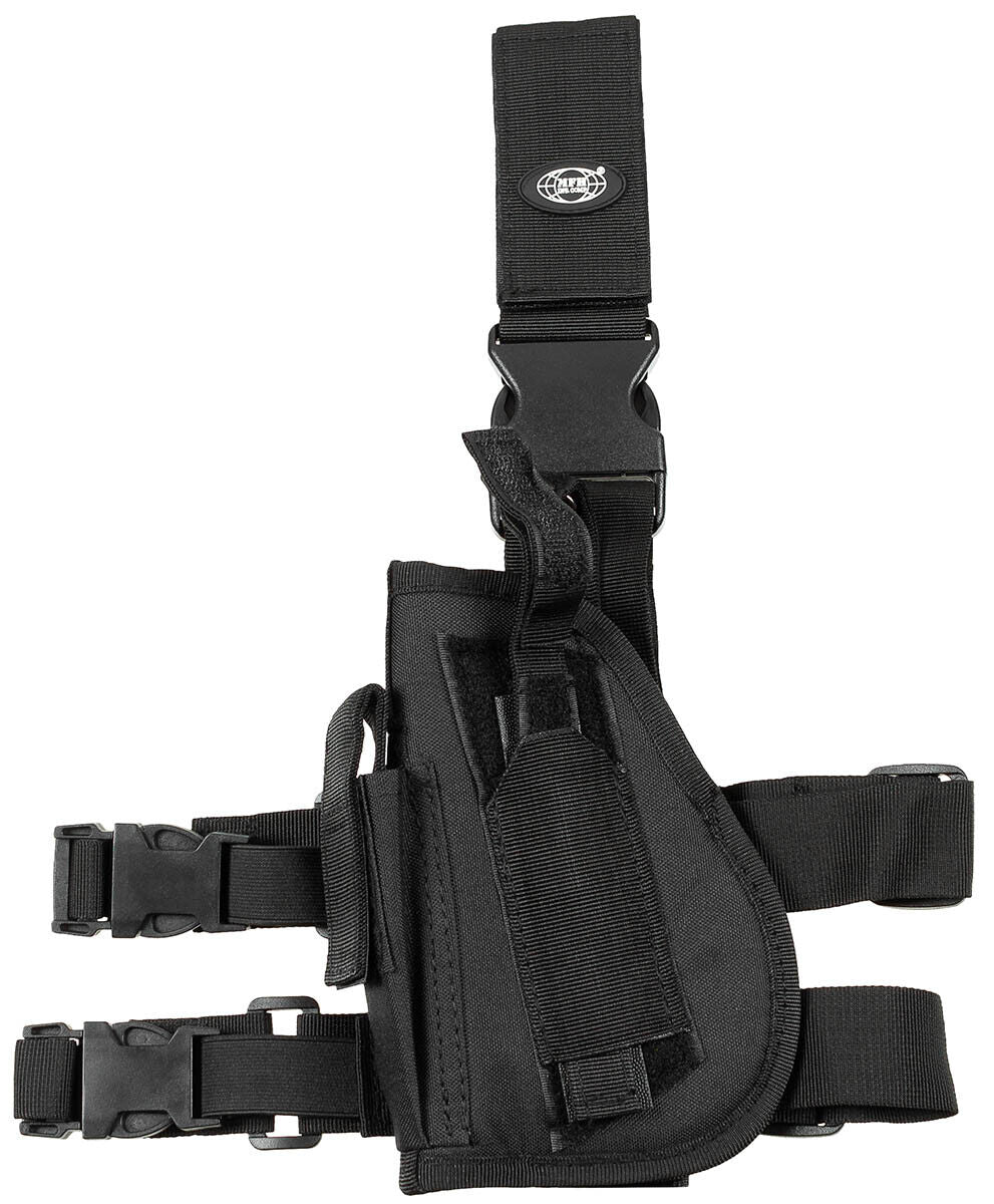 Leg Holster Military Army Combat MOLLE Light-Handed Use Black