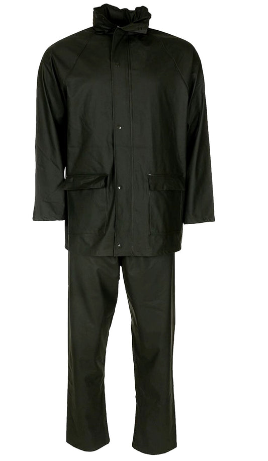 Original Belgian Army Military BE Waterproof Rain Suit OD Green Genuine Surplus