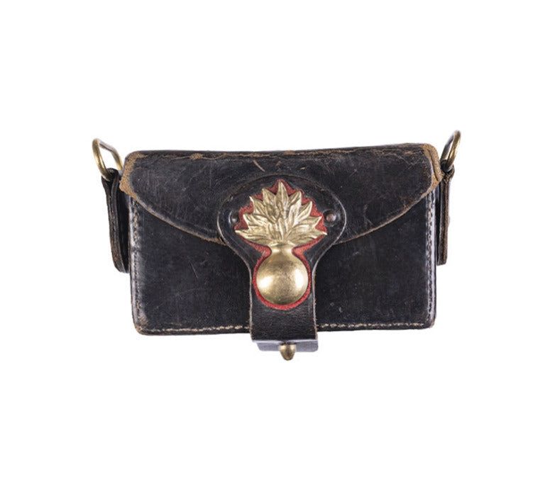 Original Italian Army Ital. Leath.cartridge Pouch Carabinieri B – Used