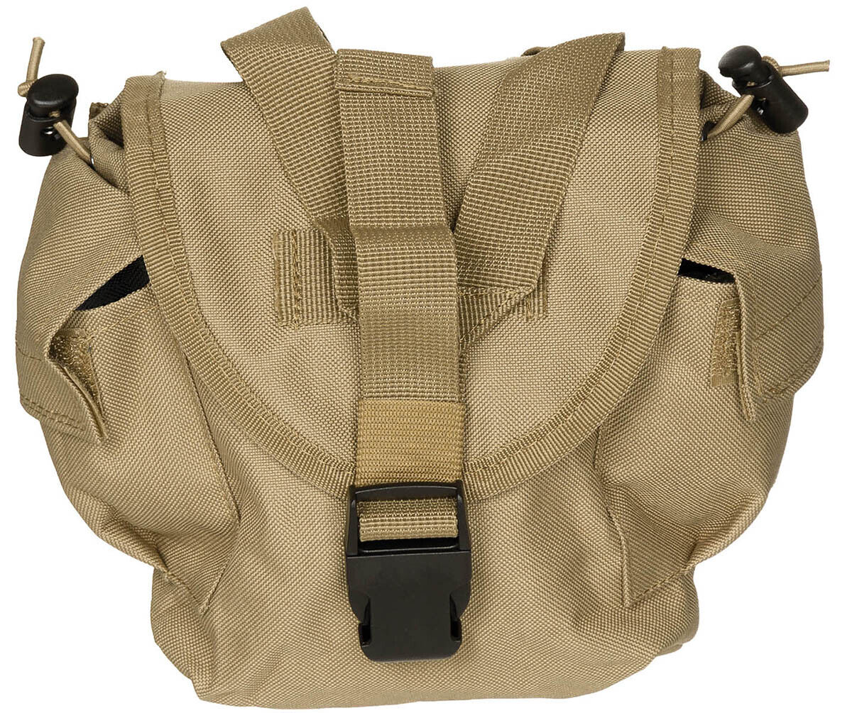 Military Army Combat Outdoor Drinking Bottle Pouch MOLLE Coyote Tan