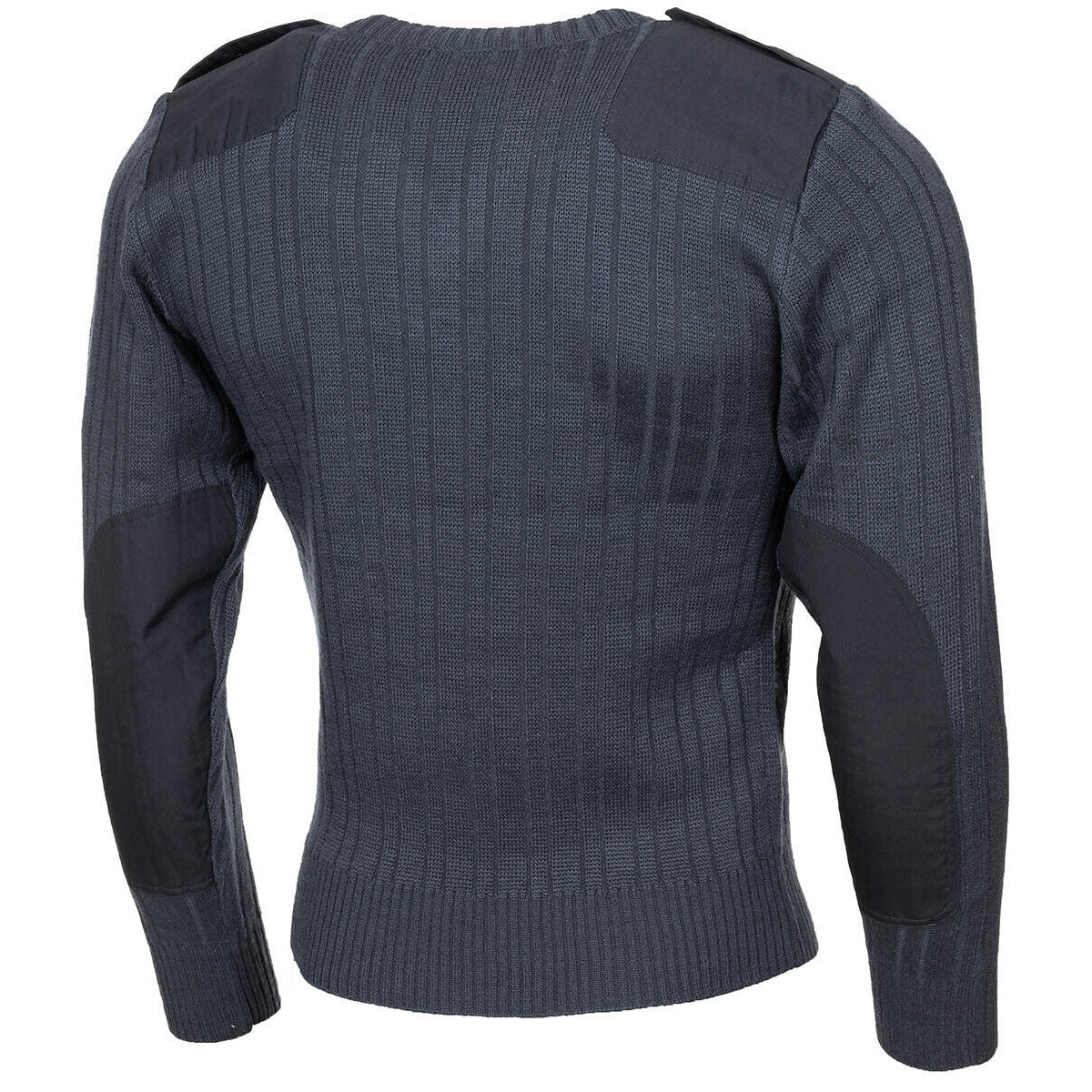 Original CZ Army Military Style Pullover M 97 V-neck Blue 50% Wool