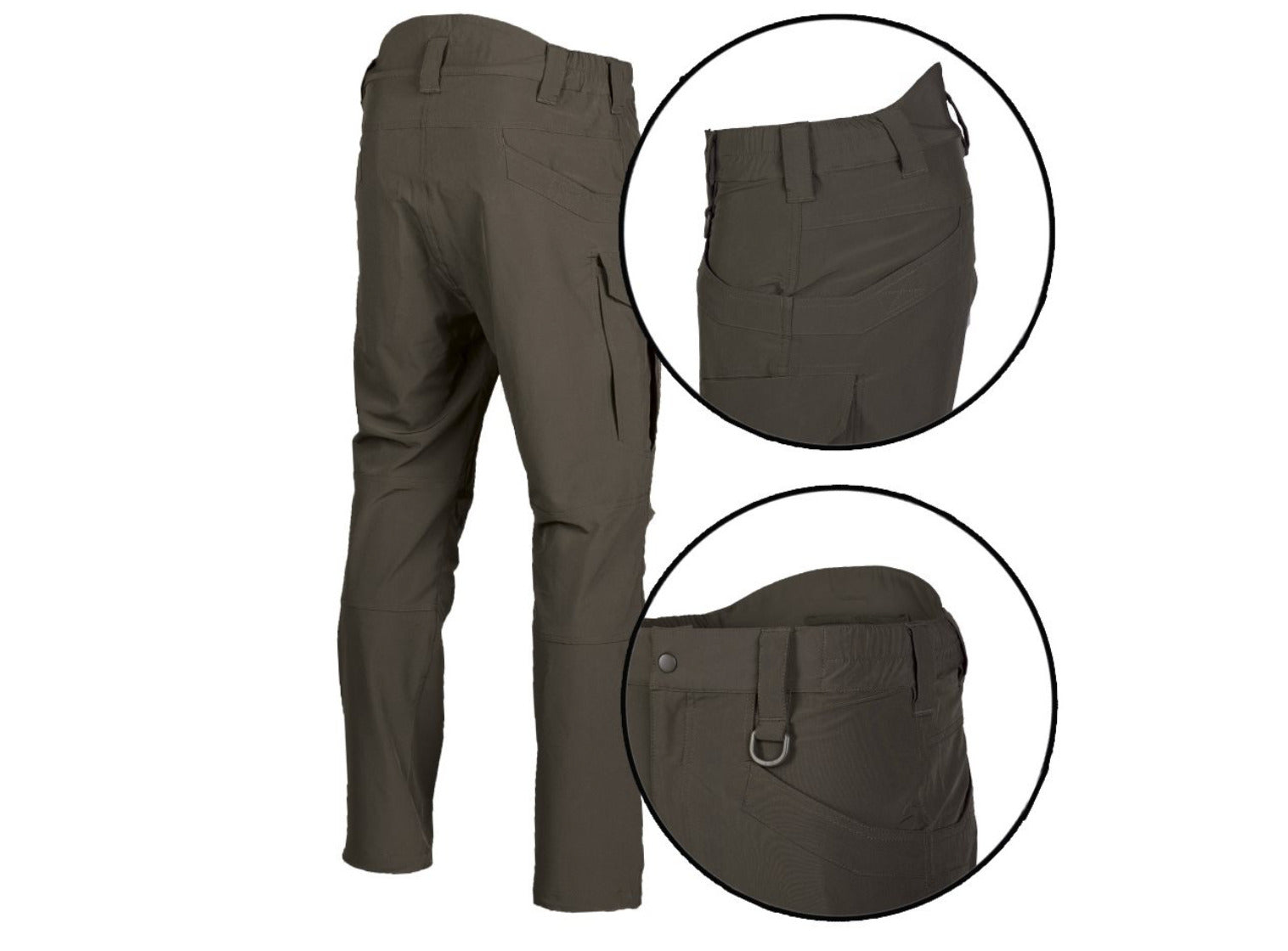 Mil-Tec Ranger Green Tactical Pants Assault