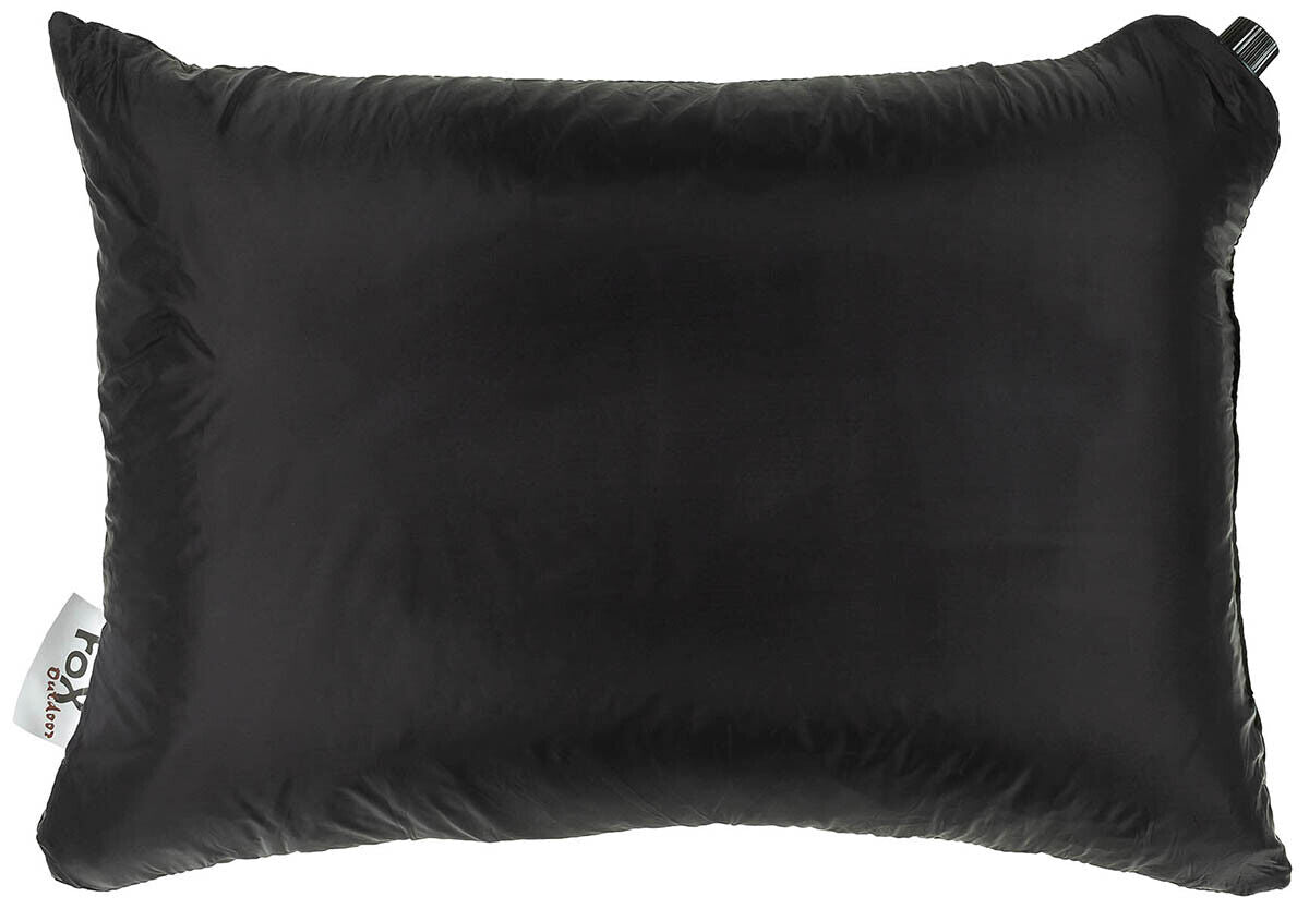 Fox Outdoor Travel Pillow Inflatable Black
