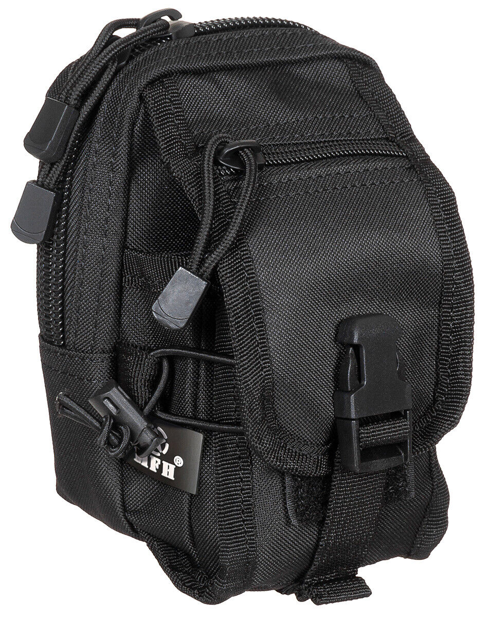 Utility Pouch Military Army Style Combat MOLLE Black