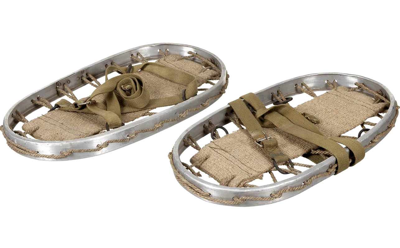 Original Italian Army Snow Shoes with Straps – Used