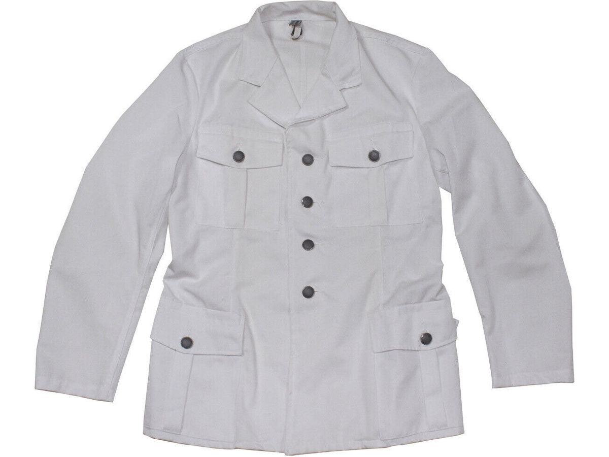 Original Austrian Army Military Field Parade Uniform Jacket White