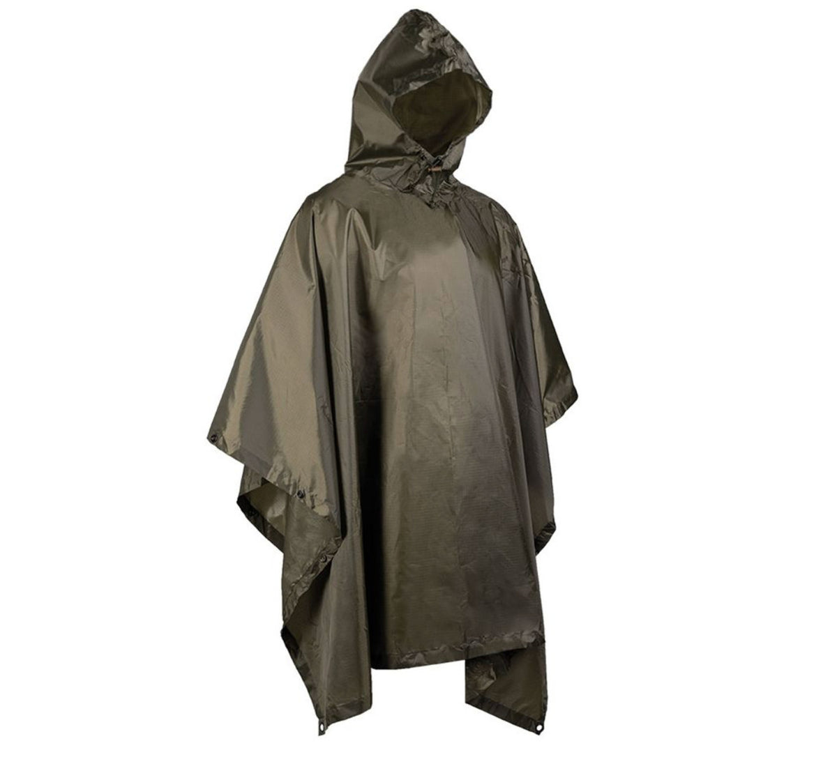 Mil-Tec Ripstop 260GR Wet Weather Poncho Basic Olive