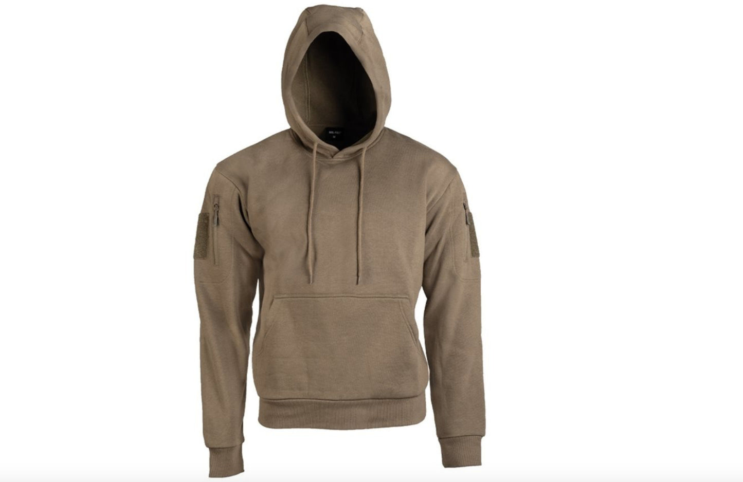 MIL-TEC Ranger Gym Military Tactical Zipped Hoodie  Sweater Mens Outdoor Brown
