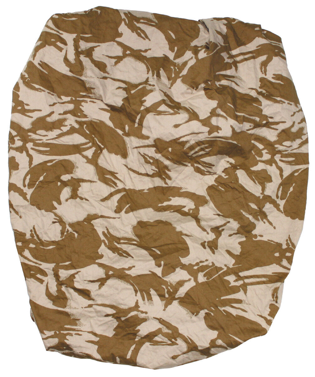 Original British Army Cover for Backpack Small Desert Camo DPM – Used