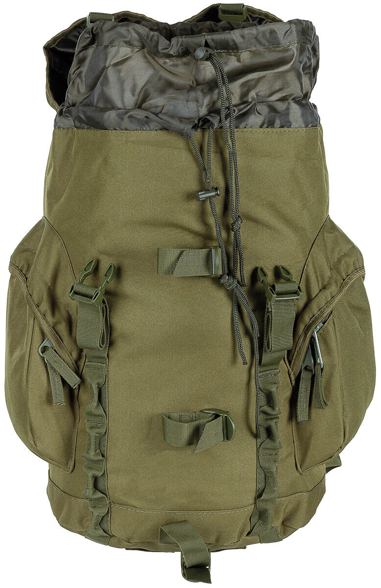 Recon II Backpack OD Green 25L Adjustable Straps Padded Back Part with Lid