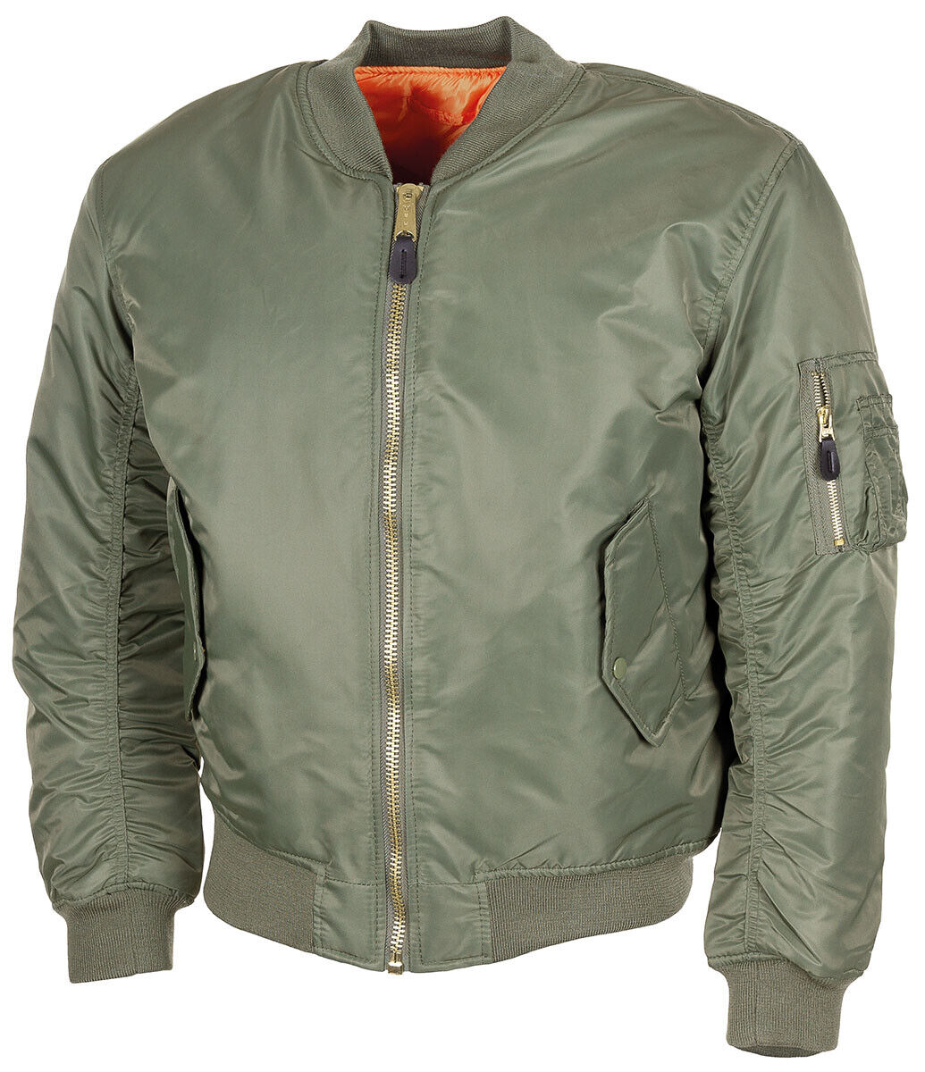 MFH US Flight Jacket MA1 Green
